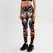 Load image into Gallery viewer, Bloody Eyes Hands leggings Women‘s Print Sexy Leggings Exercise