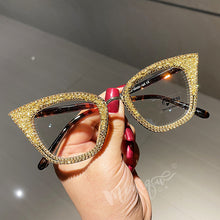 Load image into Gallery viewer, Cat Eye Sunglasses Vintage Clear
