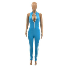 Load image into Gallery viewer, Blue Rompers Womens Jumpsuit Club Outfits for Woman Fashion - Sophornlilly