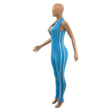 Load image into Gallery viewer, Blue Rompers Womens Jumpsuit Club Outfits for Woman Fashion - Sophornlilly