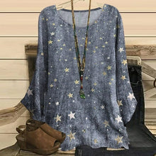 Load image into Gallery viewer, O neck Long Sleeve Casual Plus Size