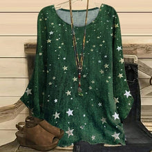 Load image into Gallery viewer, O neck Long Sleeve Casual Plus Size