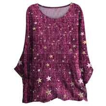 Load image into Gallery viewer, O neck Long Sleeve Casual Plus Size