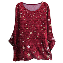 Load image into Gallery viewer, O neck Long Sleeve Casual Plus Size