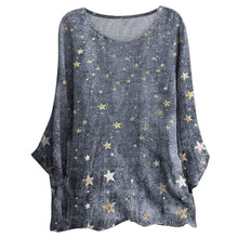 Load image into Gallery viewer, O neck Long Sleeve Casual Plus Size