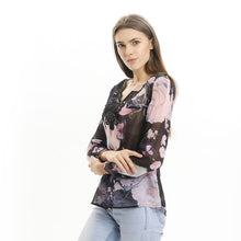 Load image into Gallery viewer, Long Sleeve V Neck Tops