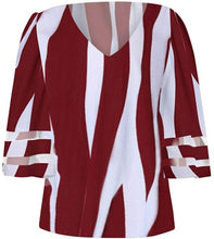 Load image into Gallery viewer, European Style Striped Woman Shirt