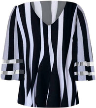 Load image into Gallery viewer, European Style Striped Woman Shirt