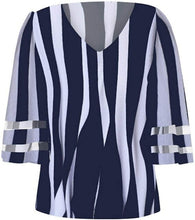 Load image into Gallery viewer, European Style Striped Woman Shirt