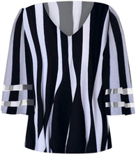 Load image into Gallery viewer, European Style Striped Woman Shirt