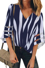Load image into Gallery viewer, European Style Striped Woman Shirt