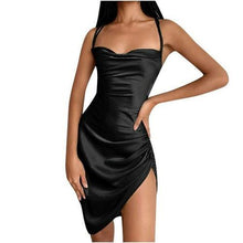 Load image into Gallery viewer, Bodycon Solid mini dress Fashion Women Summer Starpless Sexy Solid - Sophornlilly