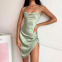 Load image into Gallery viewer, Bodycon Solid mini dress Fashion Women Summer Starpless Sexy Solid - Sophornlilly