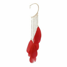 Load image into Gallery viewer, Bohemia Feather Earrings For Women Ethnic Style Charm Tassel Dangle