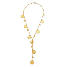 Load image into Gallery viewer, Bohemia Style Jewelry Gold Women Coin Tassel Pendant Necklace Pendant - Sophornlilly