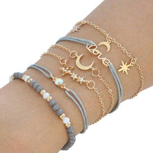 Load image into Gallery viewer, Bohemian Bracelet Set For Women Shell Star Moon Love Heart Natural - Sophornlilly