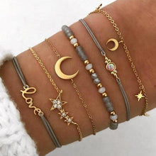 Load image into Gallery viewer, Bohemian Bracelet Set For Women Shell Star Moon Love Heart Natural - Sophornlilly