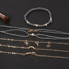 Load image into Gallery viewer, Bohemian Bracelet Set For Women Shell Star Moon Love Heart Natural - Sophornlilly