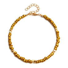 Load image into Gallery viewer, Bohemian Colorful Glass Beaded Anklet For Women Handmade Anklets on