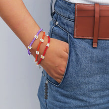 Load image into Gallery viewer, Bohemian Colorful Seed Beads Daisy Flower Anklets for Women Summer