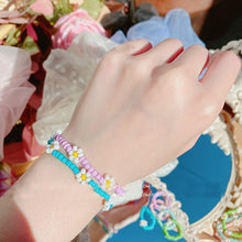 Load image into Gallery viewer, Bohemian Colorful Seed Beads Daisy Flower Anklets for Women Summer