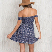 Load image into Gallery viewer, Boho Casual Dress Short Sleeve Floral - Sophornlilly