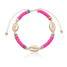 Load image into Gallery viewer, Boho Fashion Adjustable Soft Pottery Shelly Charm Anklet For Women