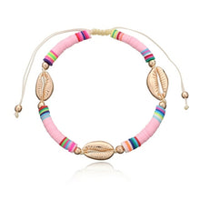 Load image into Gallery viewer, Boho Fashion Adjustable Soft Pottery Shelly Charm Anklet For Women