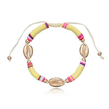 Load image into Gallery viewer, Boho Fashion Adjustable Soft Pottery Shelly Charm Anklet For Women