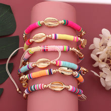 Load image into Gallery viewer, Boho Fashion Adjustable Soft Pottery Shelly Charm Anklet For Women