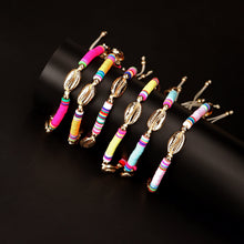 Load image into Gallery viewer, Boho Fashion Adjustable Soft Pottery Shelly Charm Anklet For Women