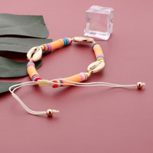 Load image into Gallery viewer, Boho Fashion Adjustable Soft Pottery Shelly Charm Anklet For Women