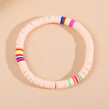 Load image into Gallery viewer, Boho Multicolor Handmade Polymer Clay Disc Beads Stretch