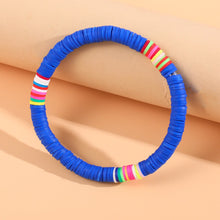 Load image into Gallery viewer, Boho Multicolor Handmade Polymer Clay Disc Beads Stretch