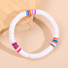 Load image into Gallery viewer, Boho Multicolor Handmade Polymer Clay Disc Beads Stretch