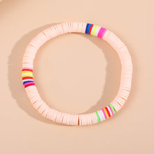 Load image into Gallery viewer, Boho Multicolor Handmade Polymer Clay Disc Beads Stretch