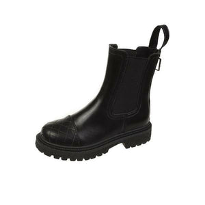 Boots Women Luxury Designer Chelsea Shoes Zipper Clogs