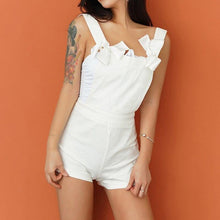 Load image into Gallery viewer, Bow Strap Overalls Women's Bf Girls Backless Sexy Rompers Summer - Sophornlilly