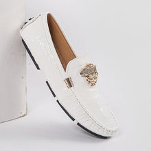 Load image into Gallery viewer, Casual Shoes High Quality Men's Leather Shoes Snake Pea Shoes