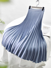 Load image into Gallery viewer, Elegant Chic Solid Pleated Skirt