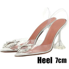 Load image into Gallery viewer, Luxury Crystal Sling back High Heel
