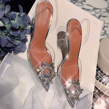Load image into Gallery viewer, Luxury Crystal Sling back High Heel
