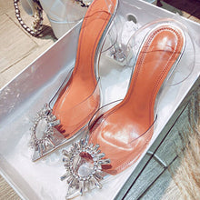 Load image into Gallery viewer, Luxury Crystal Sling back High Heel