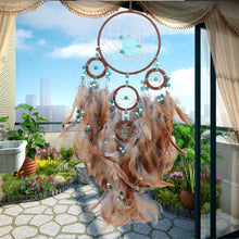 Load image into Gallery viewer, Brown Dream Catcher Wall Hanging Dreamcatcher Pendant Creative