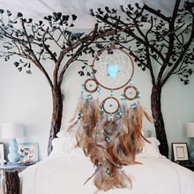 Load image into Gallery viewer, Brown Dream Catcher Wall Hanging Dreamcatcher Pendant Creative
