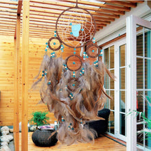 Load image into Gallery viewer, Brown Dream Catcher Wall Hanging Dreamcatcher Pendant Creative