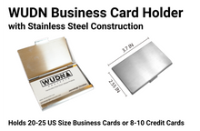 Load image into Gallery viewer, Handmade Wooden Business Card Holder