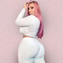 Load image into Gallery viewer, Bumps Style Leggings Put Hip Fold Elastic High Waist Legging