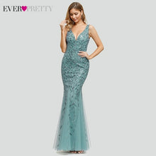 Load image into Gallery viewer, Burgundy Evening Dresses For Women Party Ever Pretty EP07886 Elegant V