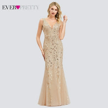 Load image into Gallery viewer, Burgundy Evening Dresses For Women Party Ever Pretty EP07886 Elegant V